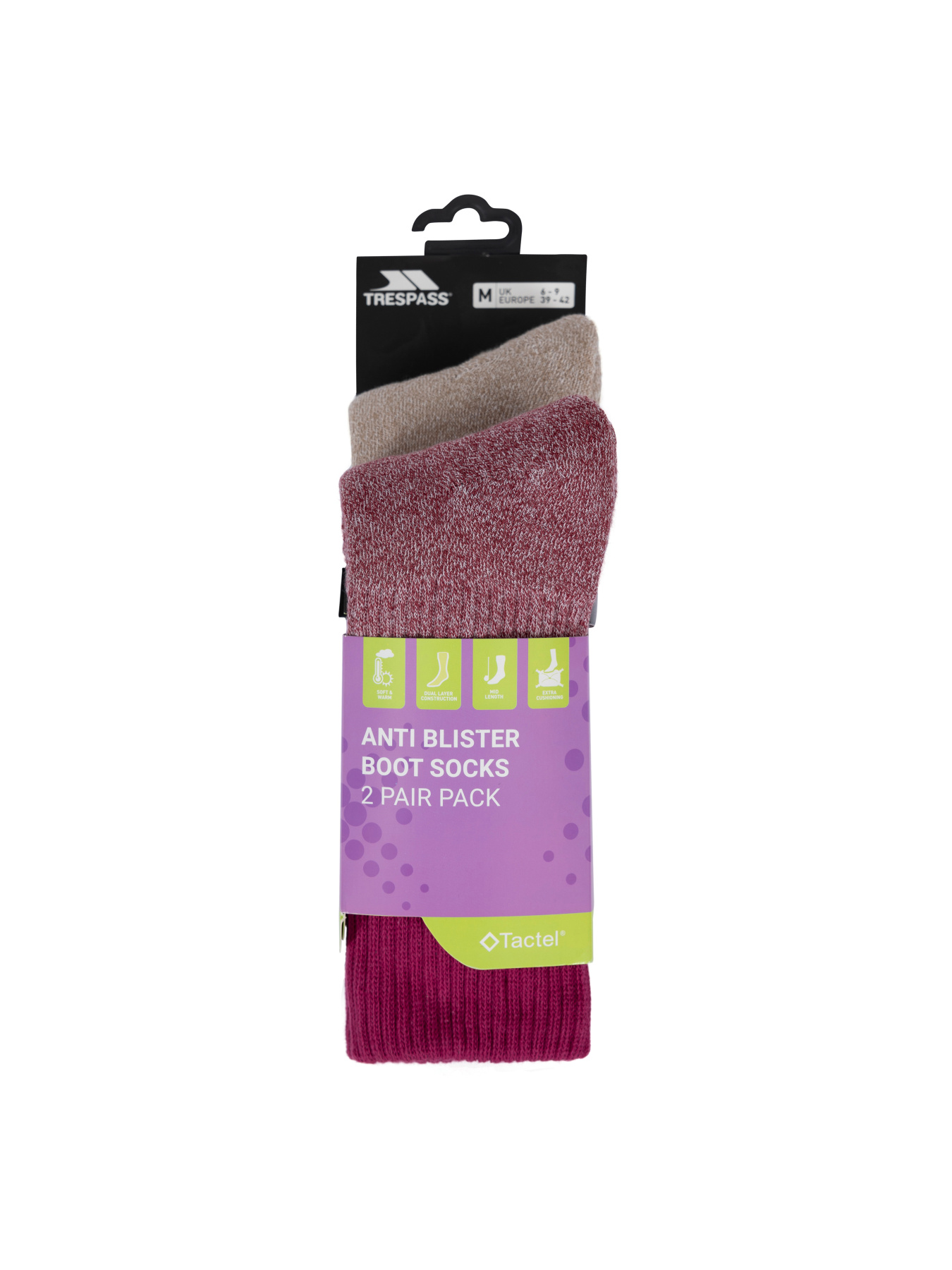 Набор носков Trespass Hadley модель FASOWAJ30001 Фото