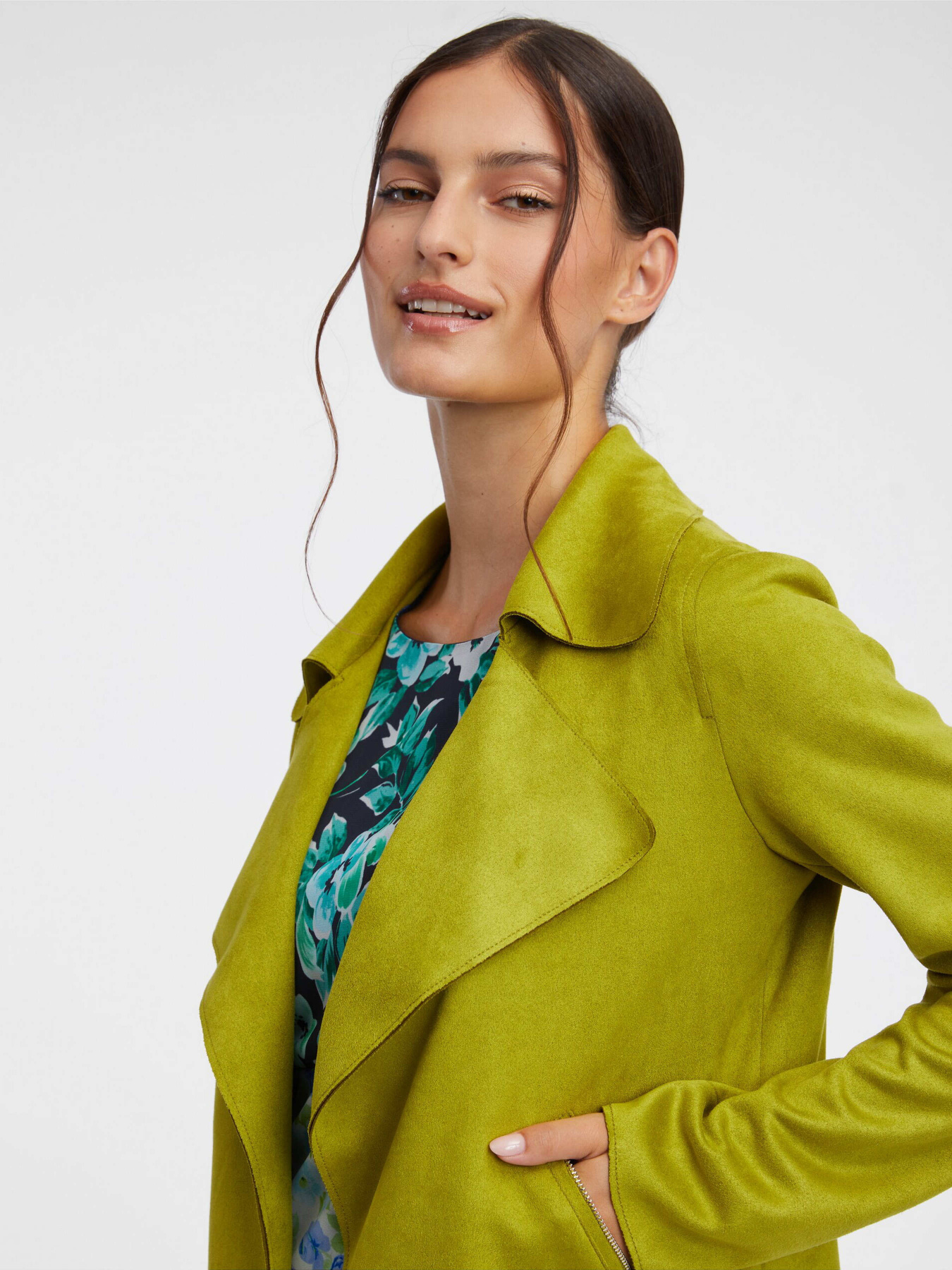 Куртка кожаная Orsay модель 0845023-829000 Куртка кожаная Orsay модель 0845023-829000 Фото