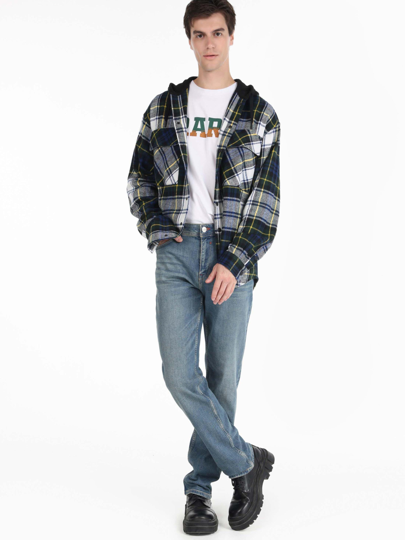 Прямые джинсы Colin’s модель CL1065325_Q1.V1_DN42895 Фото