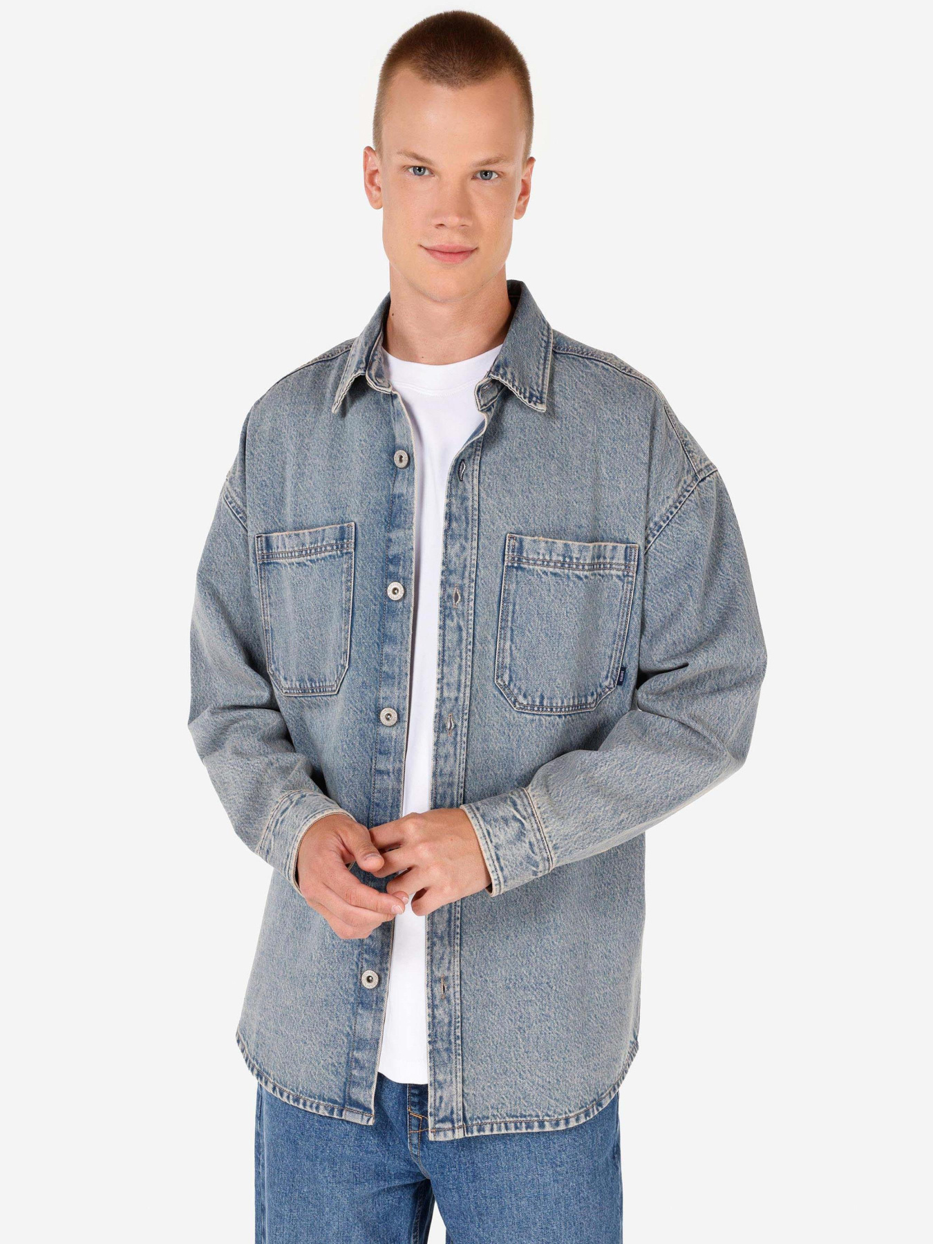 Рубашки Colin’s модель CL1070648_Q1.V1_DN09856 Фото