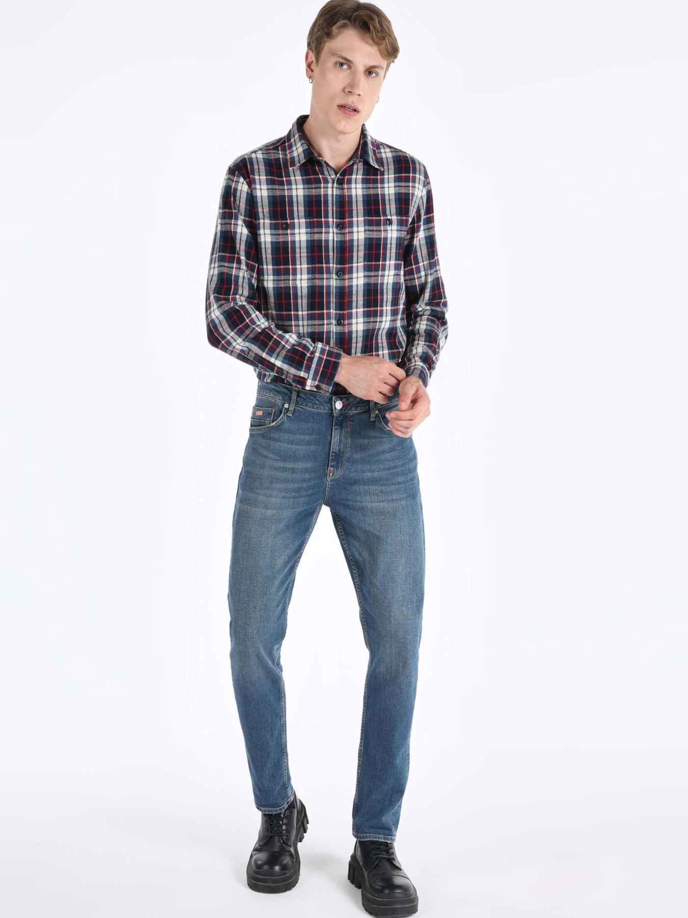 Прямые джинсы Colin’s модель CL1065353_Q1.V1_DN42904 Фото