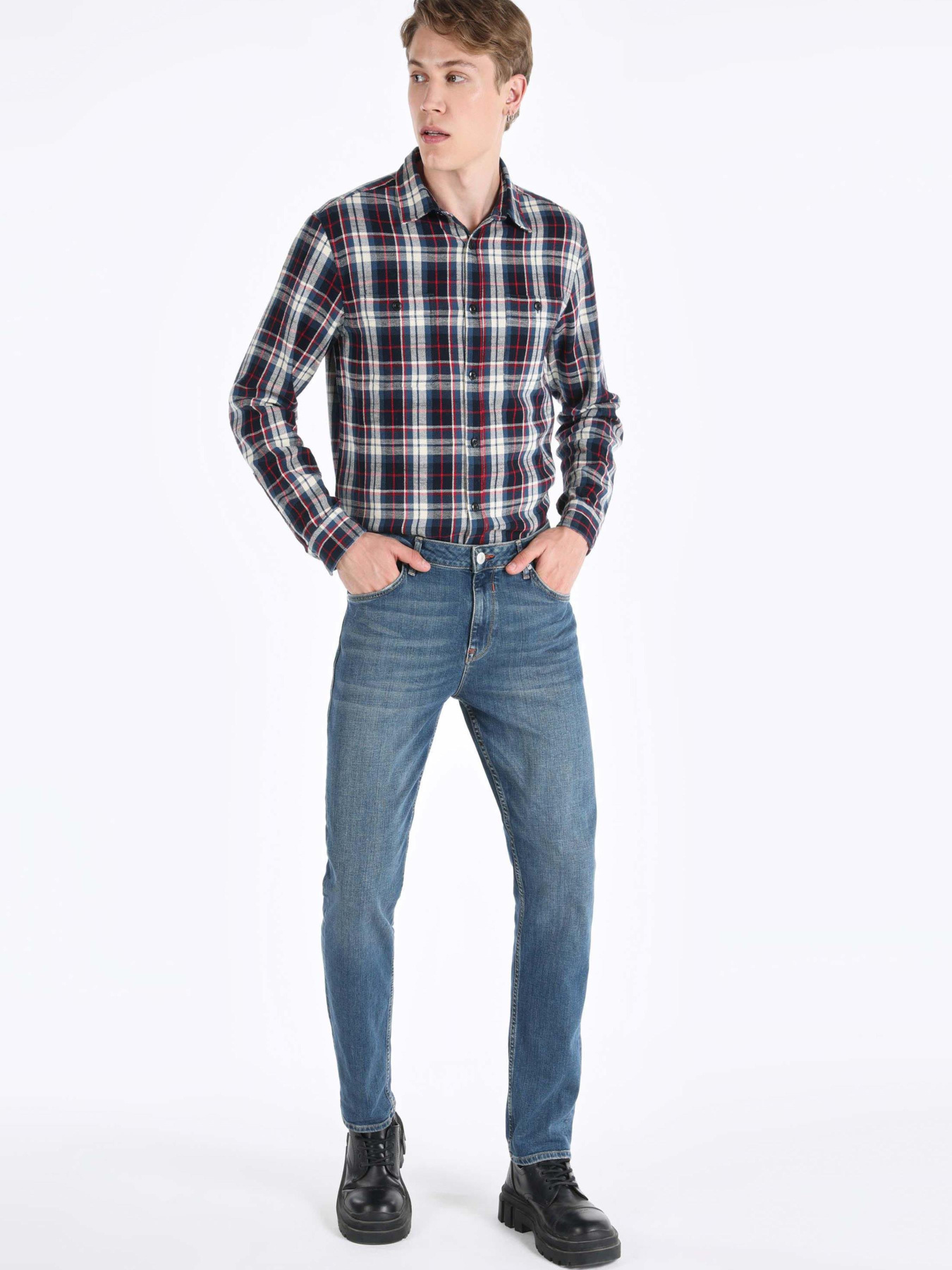 Прямые джинсы Colin’s модель CL1065353_Q1.V1_DN42904 Фото