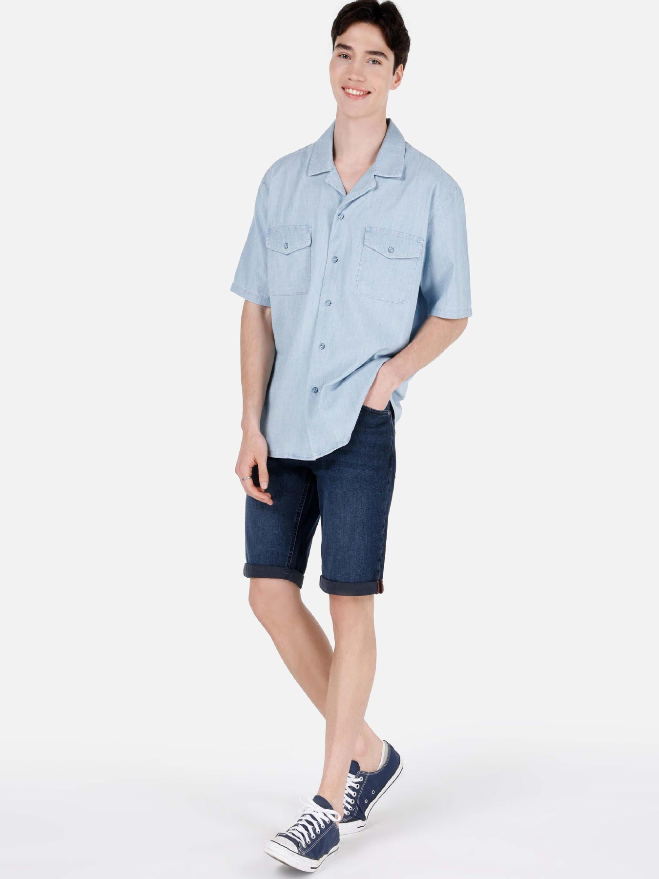 Рубашки Colin’s модель CL1069576_Q1.V1_DN43540 Фото