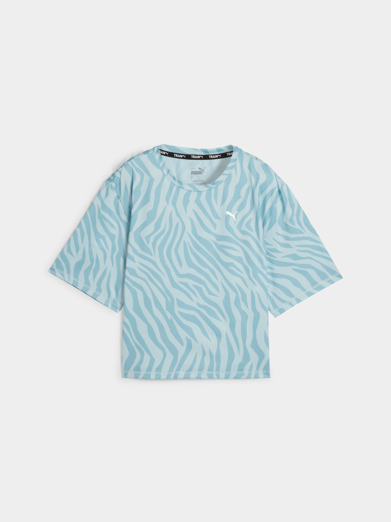 Футболка спортивная PUMA Train Favorite Aop Crop Tee модель 523215 Фото