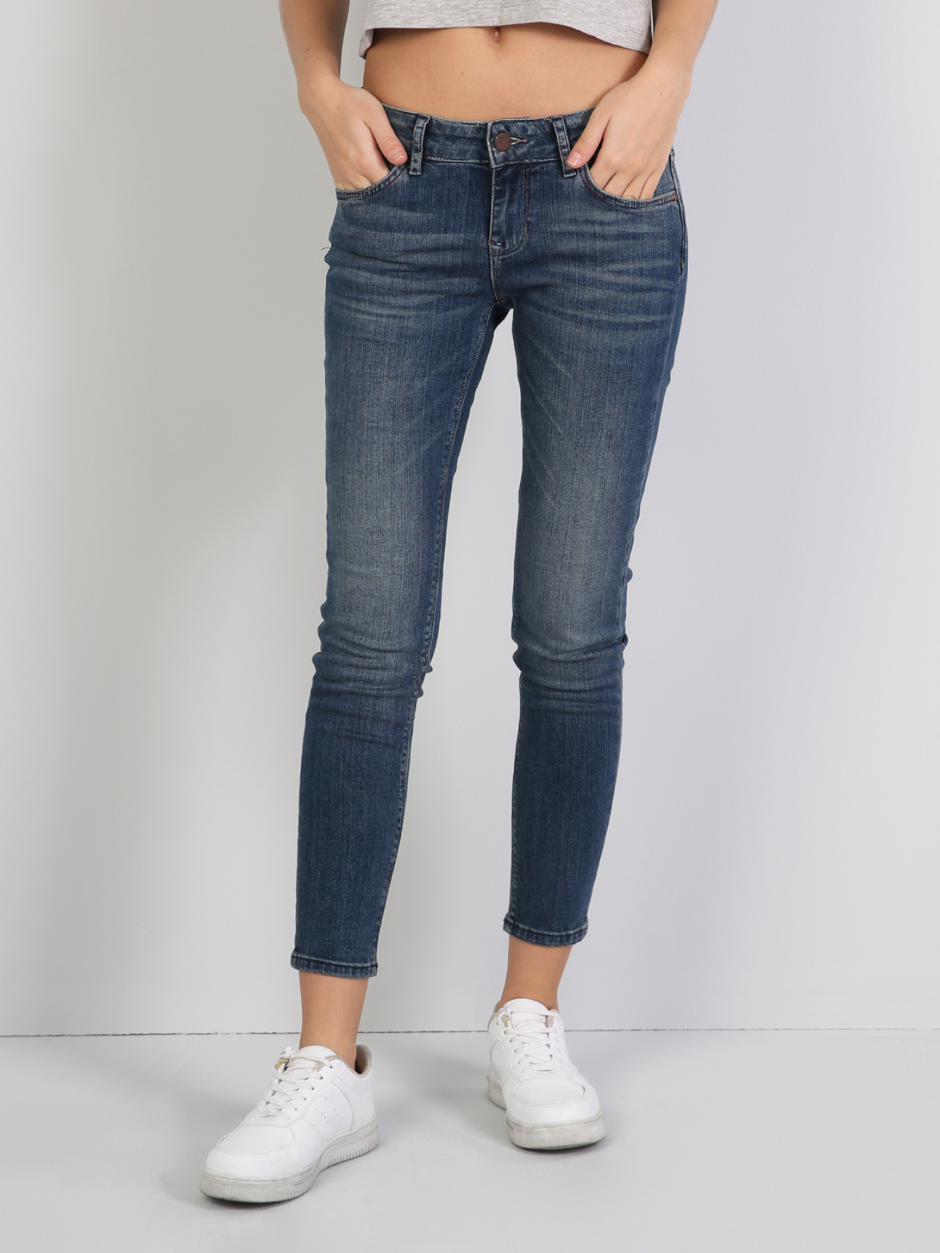 Скинни джинсы Colin’s модель CL1042737_Q1.V1_DN40261 Фото