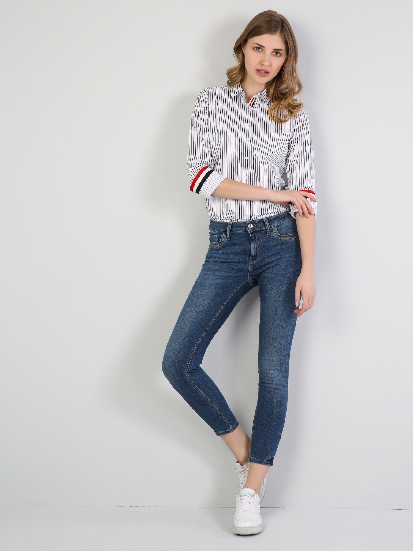 Скинни джинсы Colin’s модель CL1043828_Q1.V1_DN40290 Фото