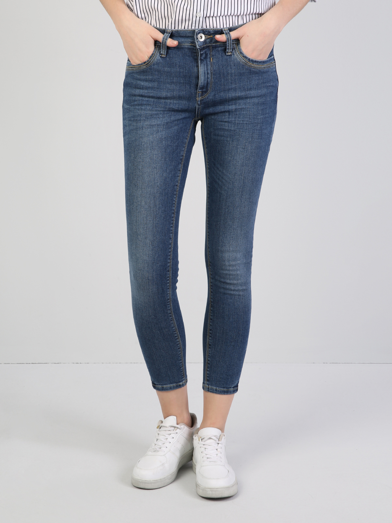 Скіні джинси Colin’s модель CL1043828_Q1.V1_DN40290 Фото