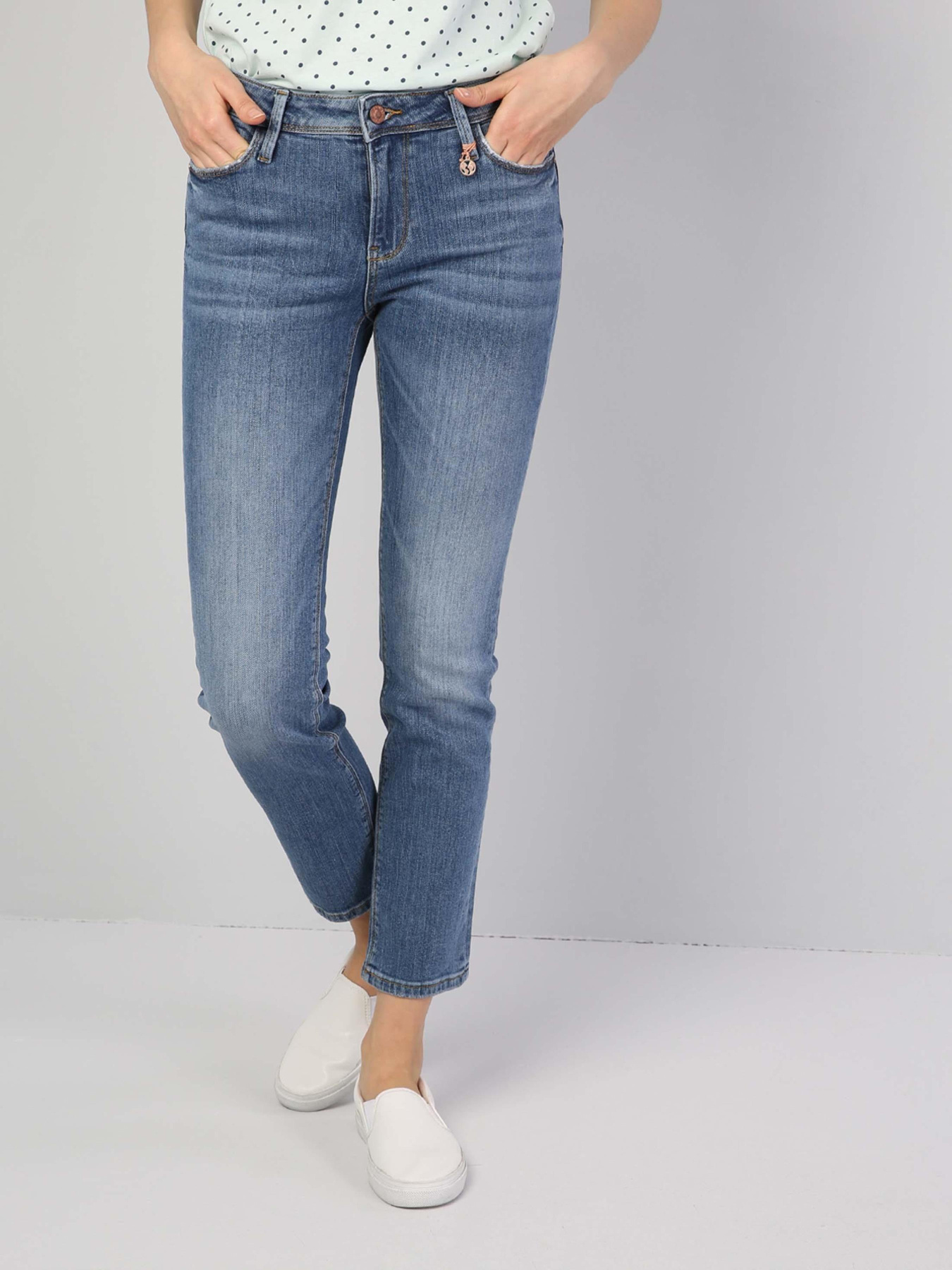 Скинни джинсы Colin’s модель CL1043834_Q1.V1_DN04787 Фото