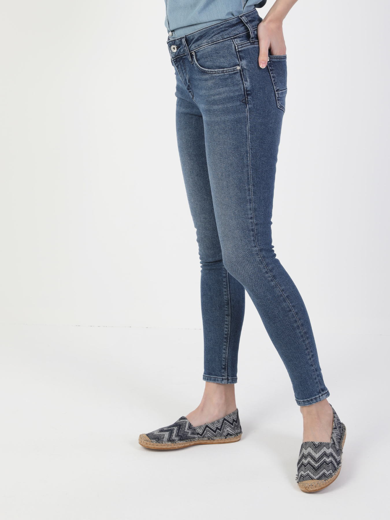 Скинни джинсы Colin’s модель CL1049650_Q1.V1_DN03388 Фото