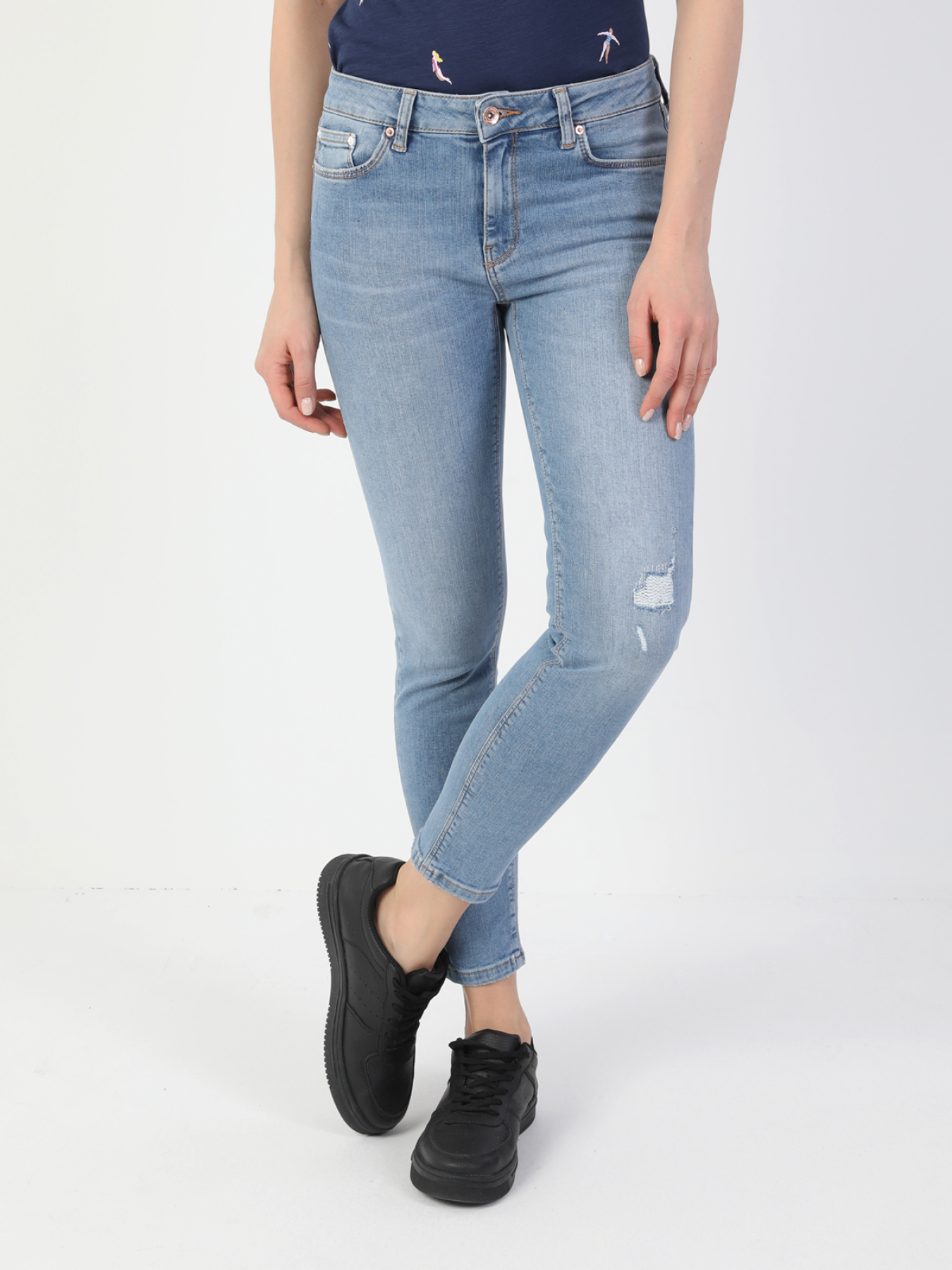 Скинни джинсы Colin’s модель CL1049654_Q1.V1_DN09475 Фото