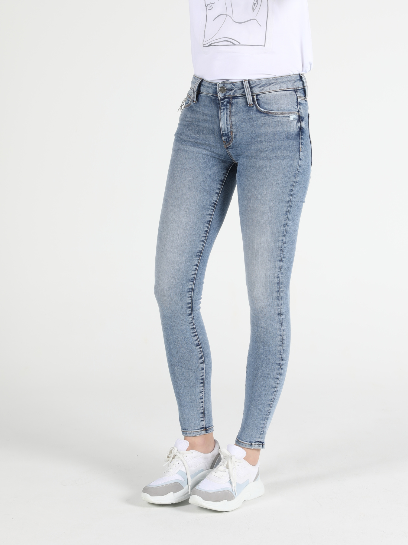 Скинни джинсы Colin’s модель CL1050239_Q1.V1_DN03685 Фото