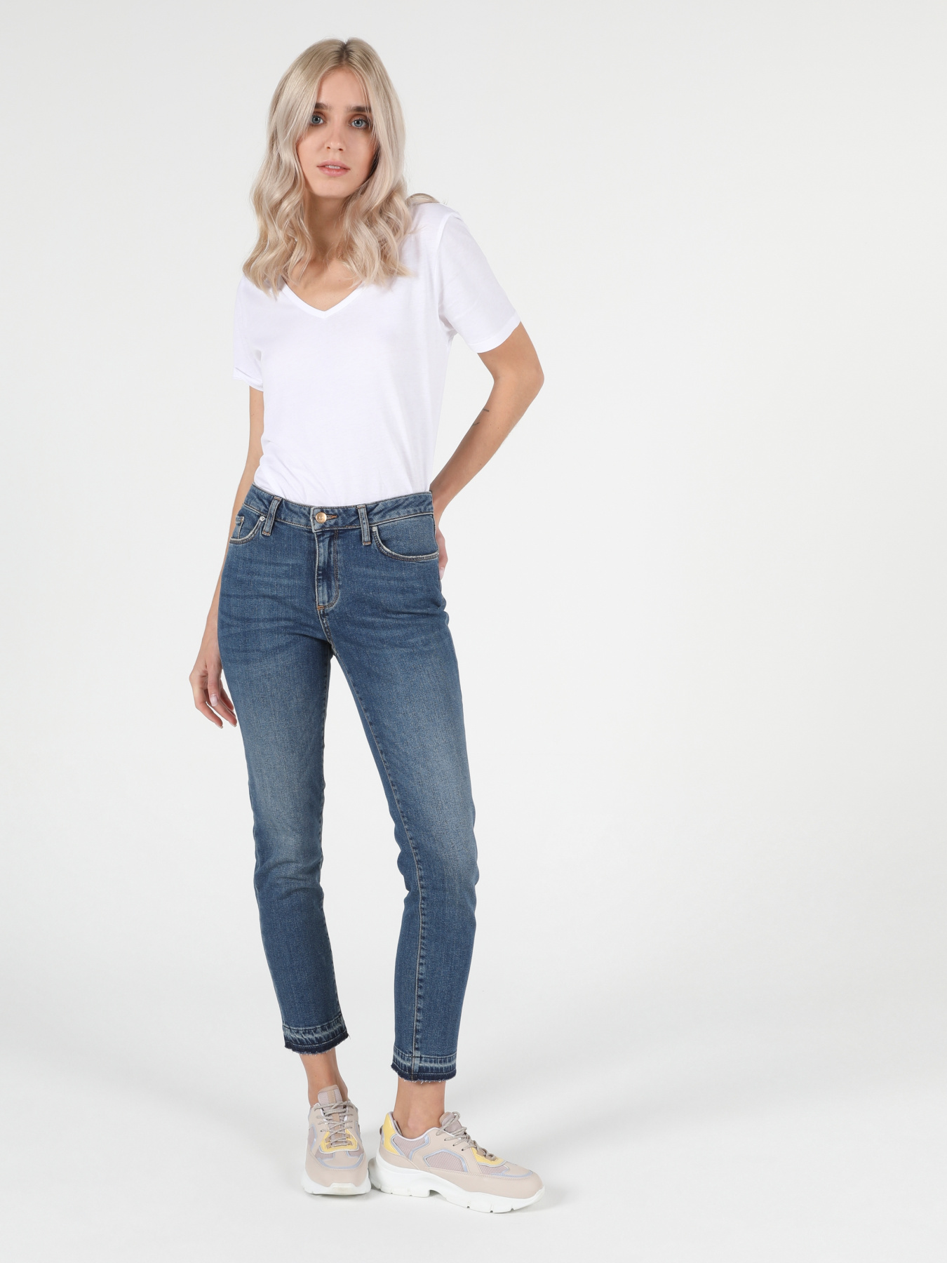 Скинни джинсы Colin’s модель CL1051957_Q1.V1_DN41119 Фото