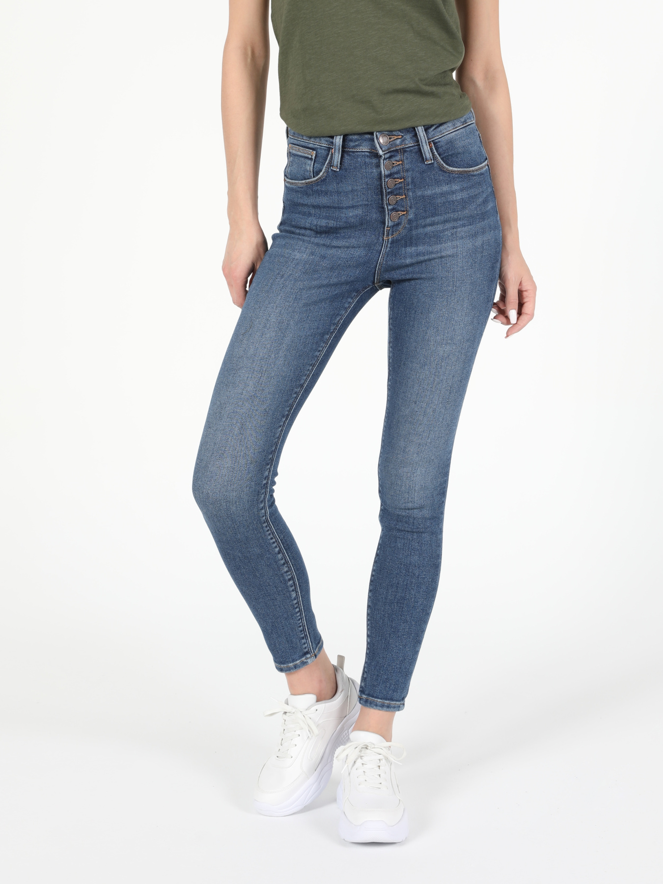 Скинни джинсы Colin’s модель CL1052829_Q1.V1_DN41093 Фото