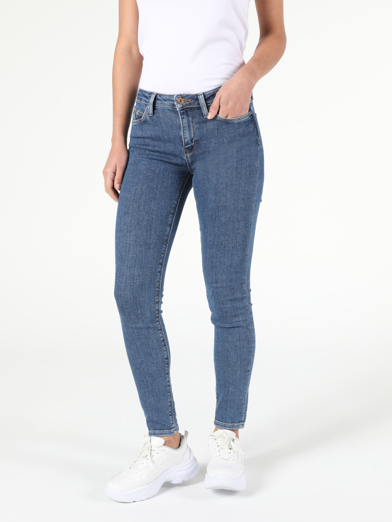 Скинни джинсы Colin’s модель CL1052807_Q1.V1_DN41092 Фото