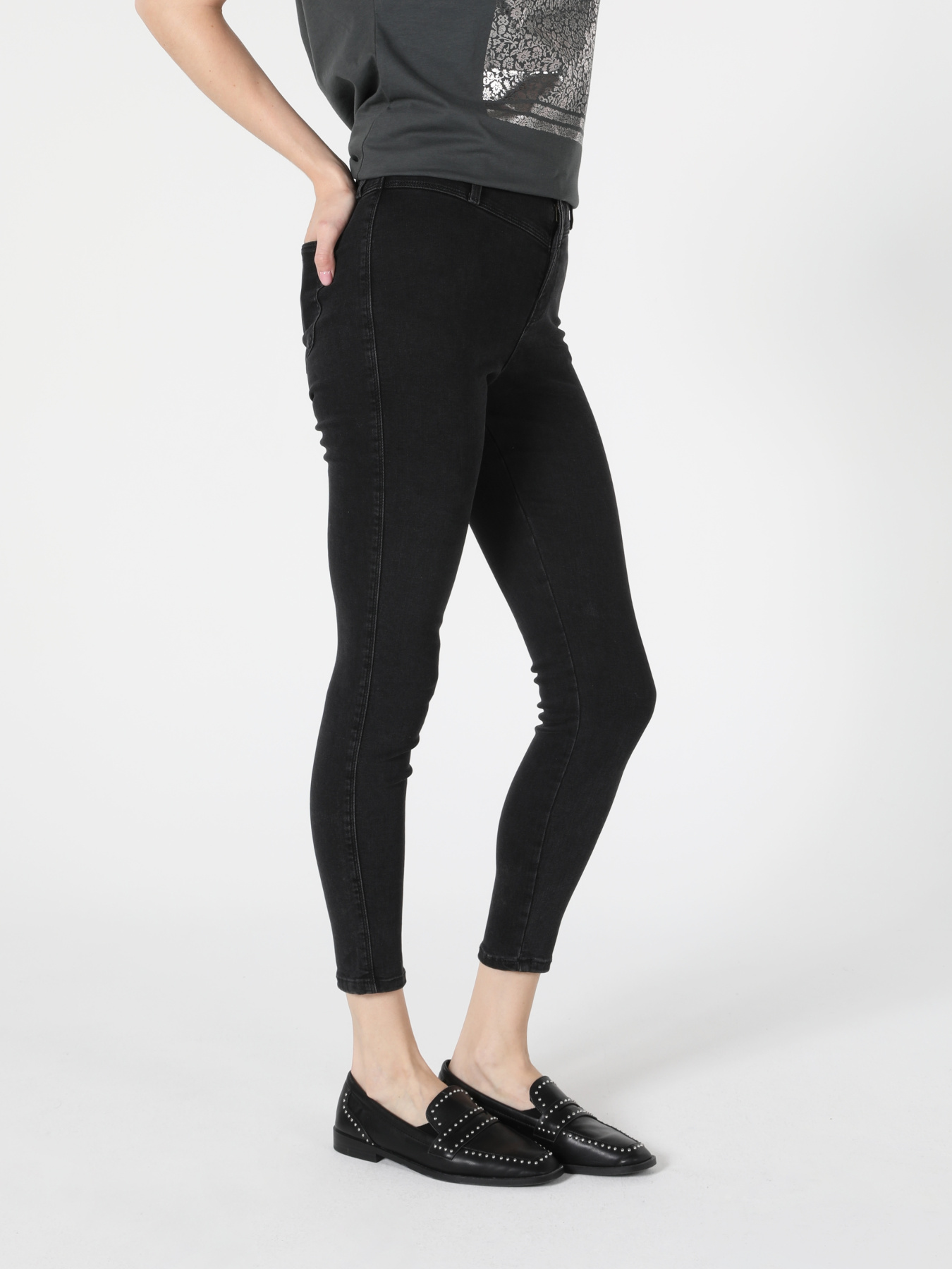 Скинни джинсы Colin’s модель CL1056928_Q1.V1_DN41707 Фото