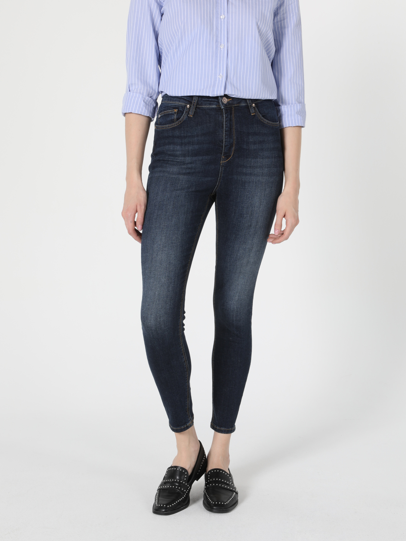 Скинни джинсы Colin’s модель CL1056573_Q1.V1_DN41623 Фото