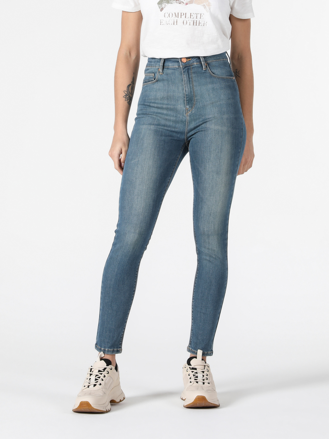 Скинни джинсы Colin’s модель CL1057915_Q1.V1_DN41586 Фото