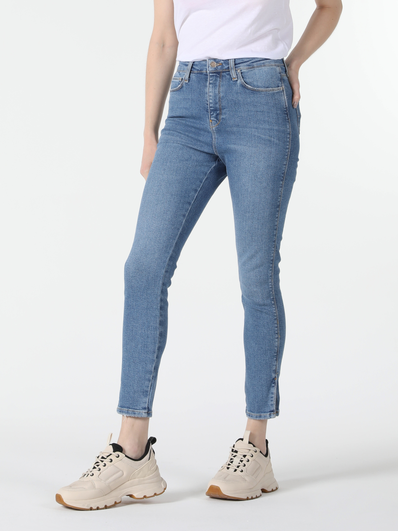 Скинни джинсы Colin’s модель CL1057917_Q1.V1_DN41809 Фото