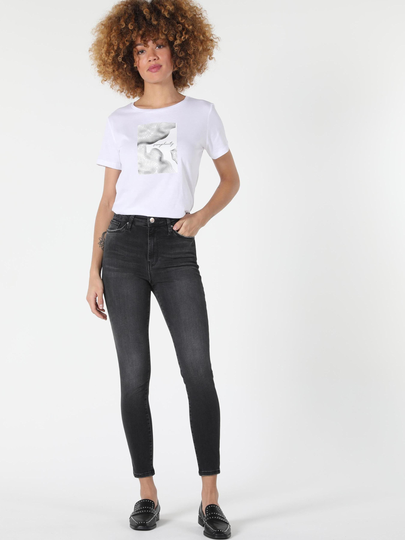 Скіні джинси Colin’s модель CL1058601_Q1.V1_DN07133 Фото