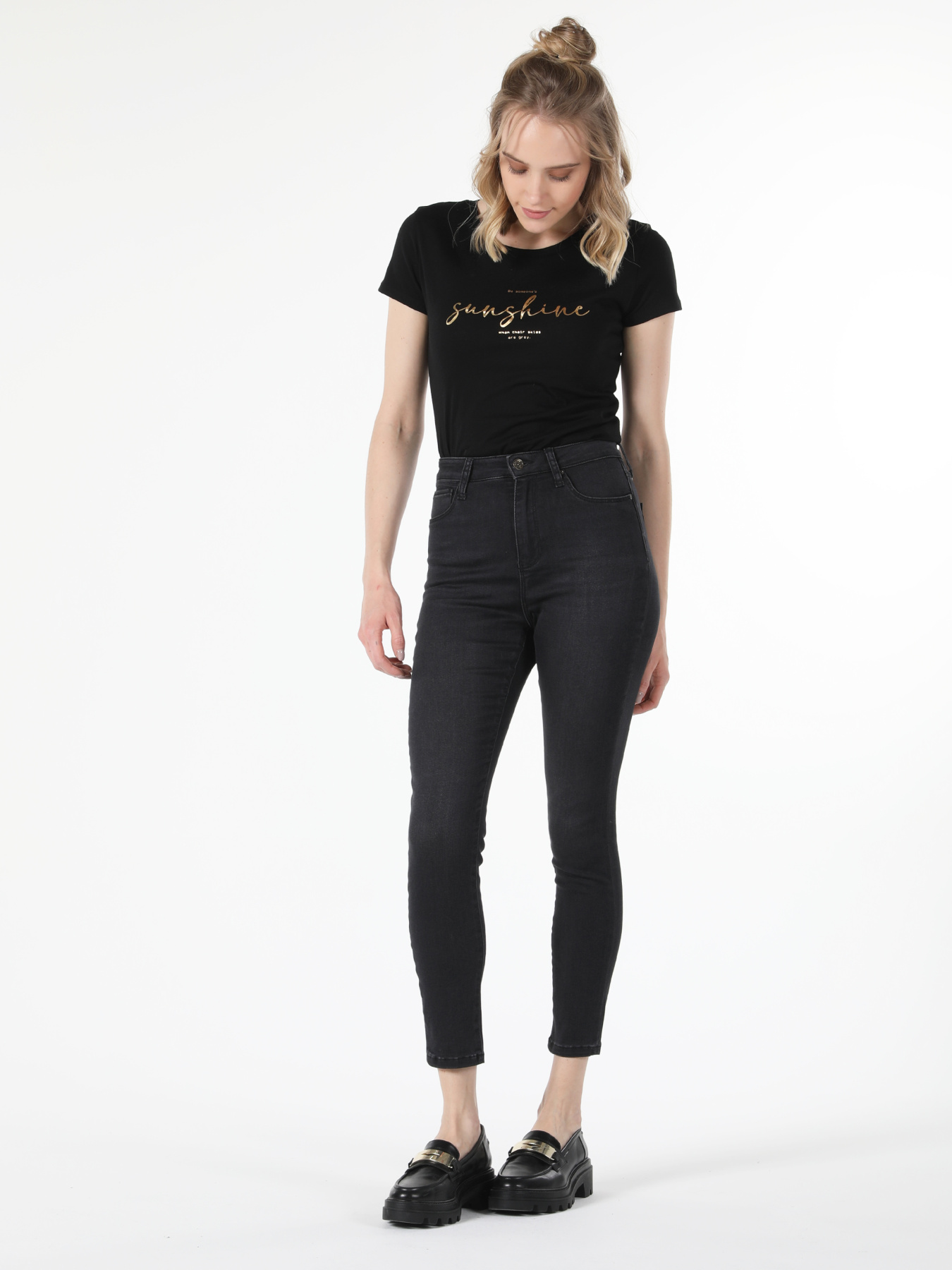 Скинни джинсы Colin’s модель CL1058018_Q1.V1_DN41584 Фото