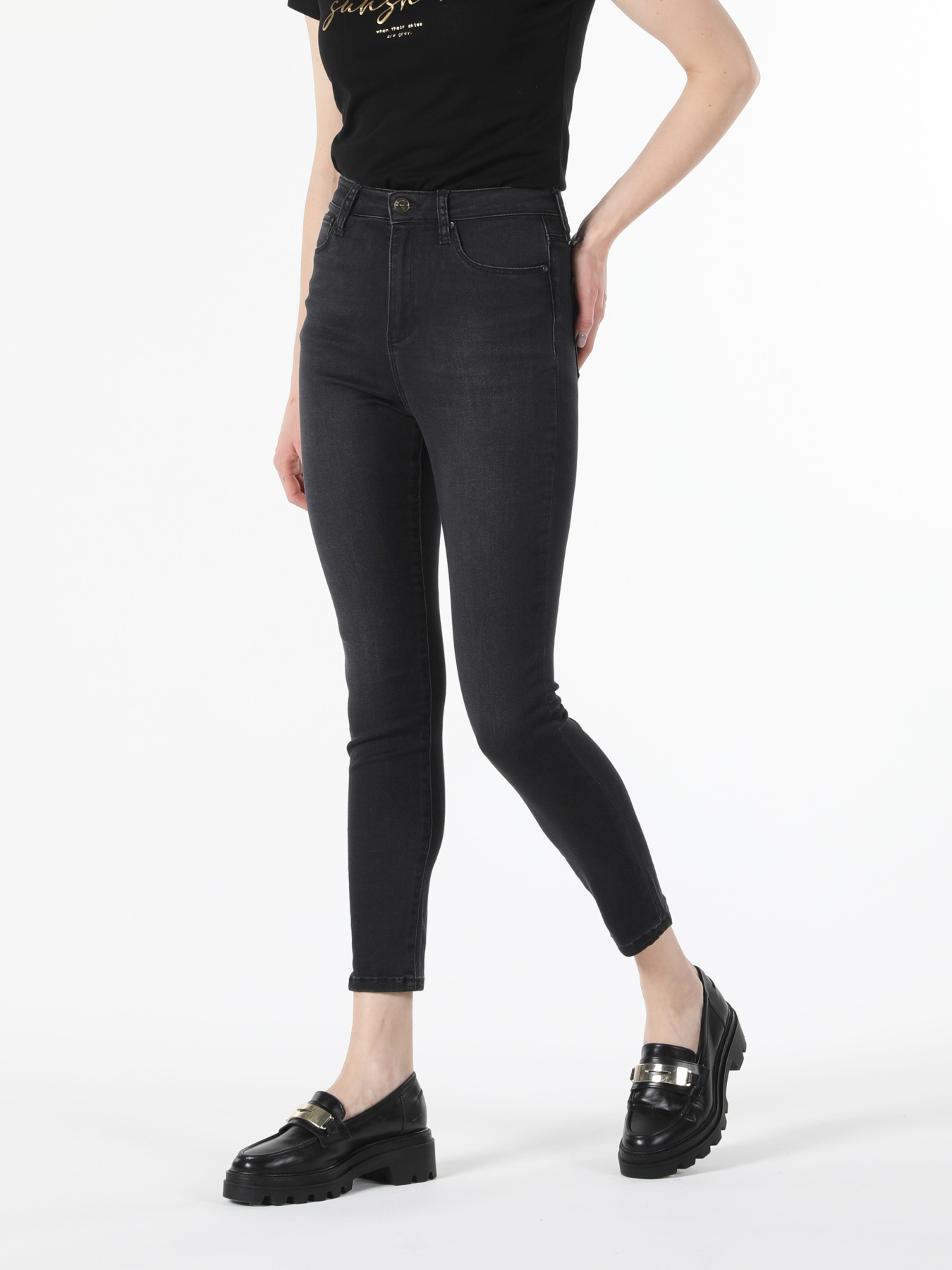 Скинни джинсы Colin’s модель CL1058018_Q1.V1_DN41584 Фото