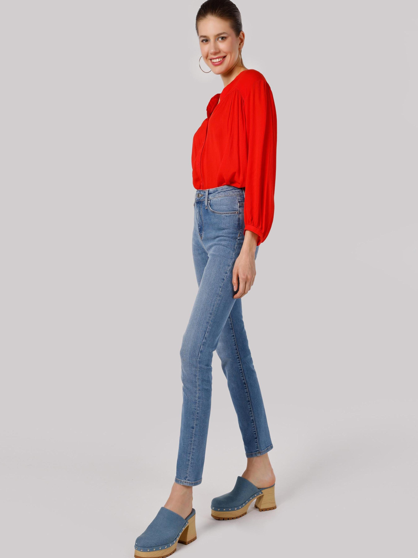 Скинни джинсы Colin’s модель CL1058577_Q1.V1_DN40740 Фото