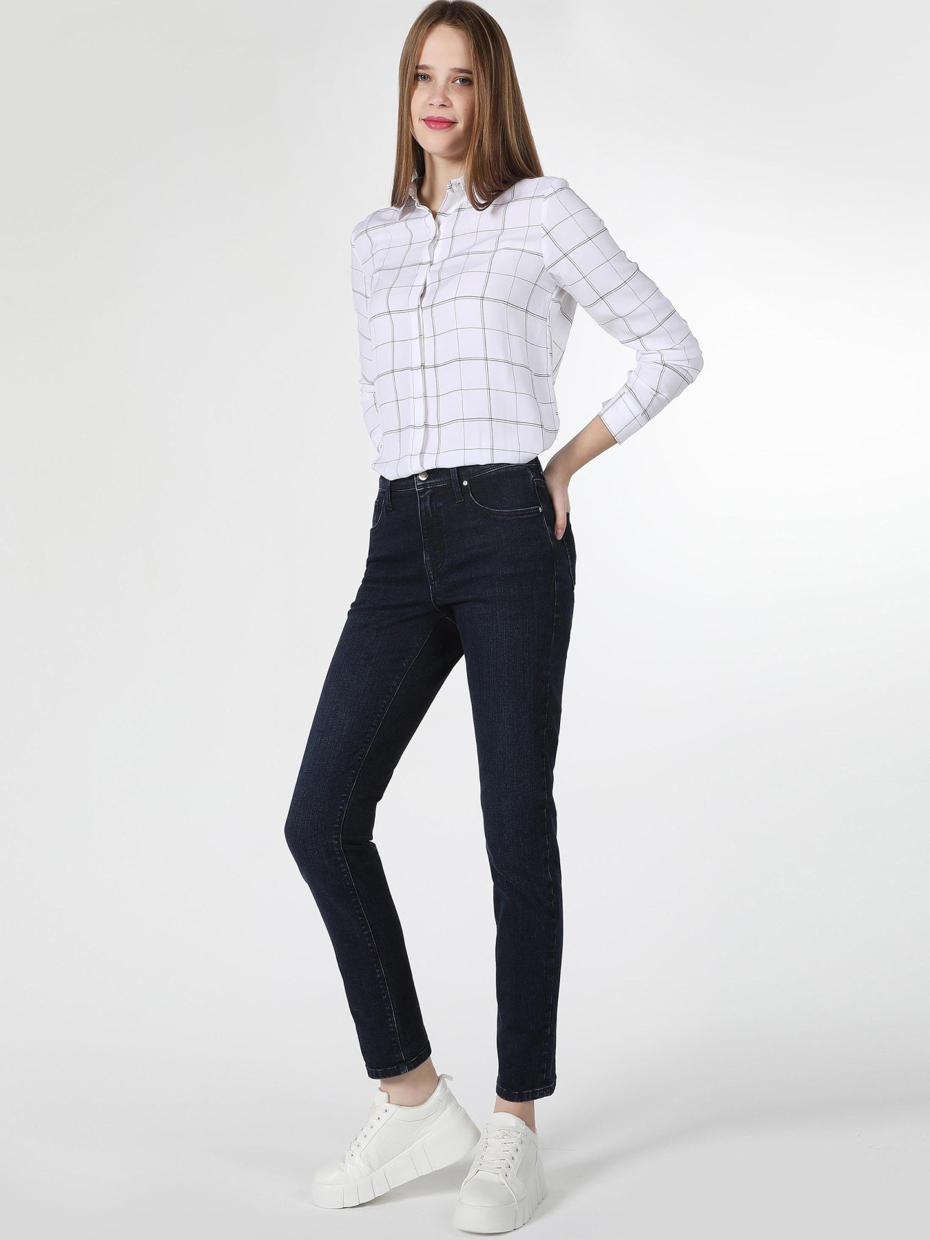 Скинни джинсы Colin’s модель CL1060390_Q1.V2_DN40423 Фото