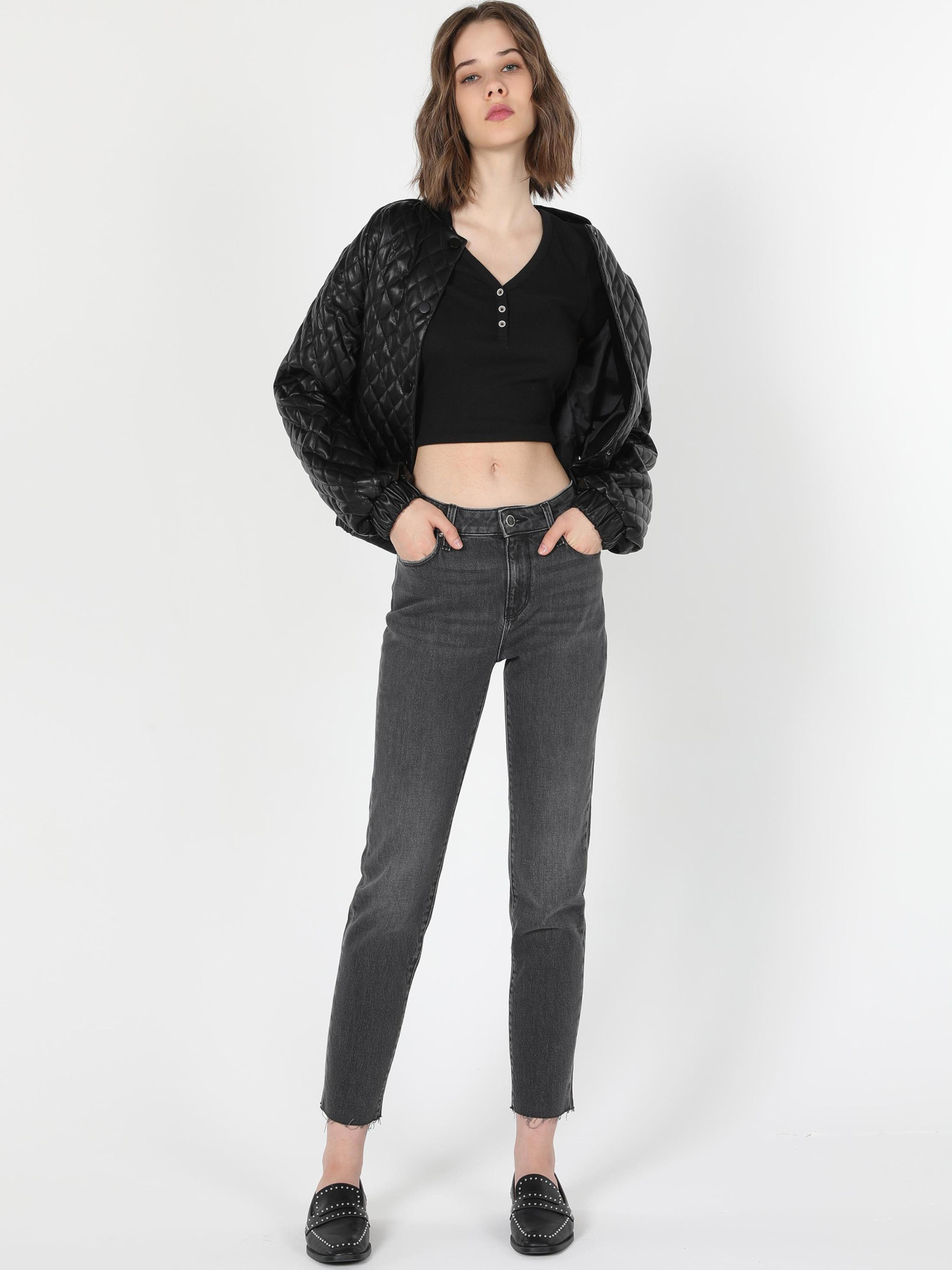 Скинни джинсы Colin’s модель CL1060384_Q1.V1_DN42165 Фото