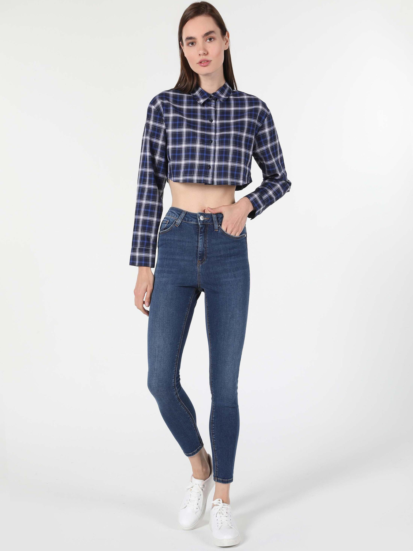 Скинни джинсы Colin’s модель CL1060408_Q1.V1_DN42174 Фото