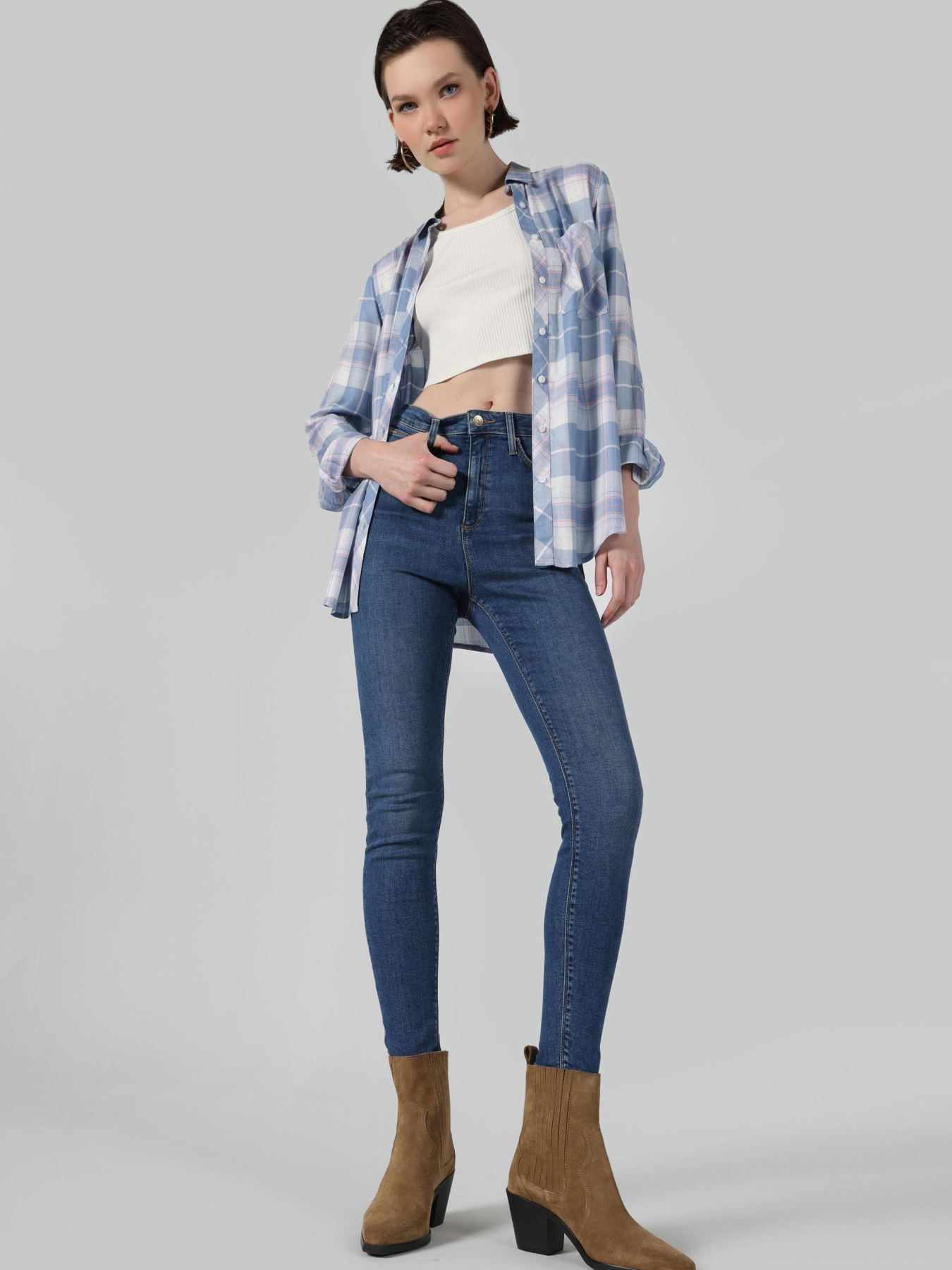 Скіні джинси Colin’s модель CL1063472_Q1.V1_DN42493 Фото