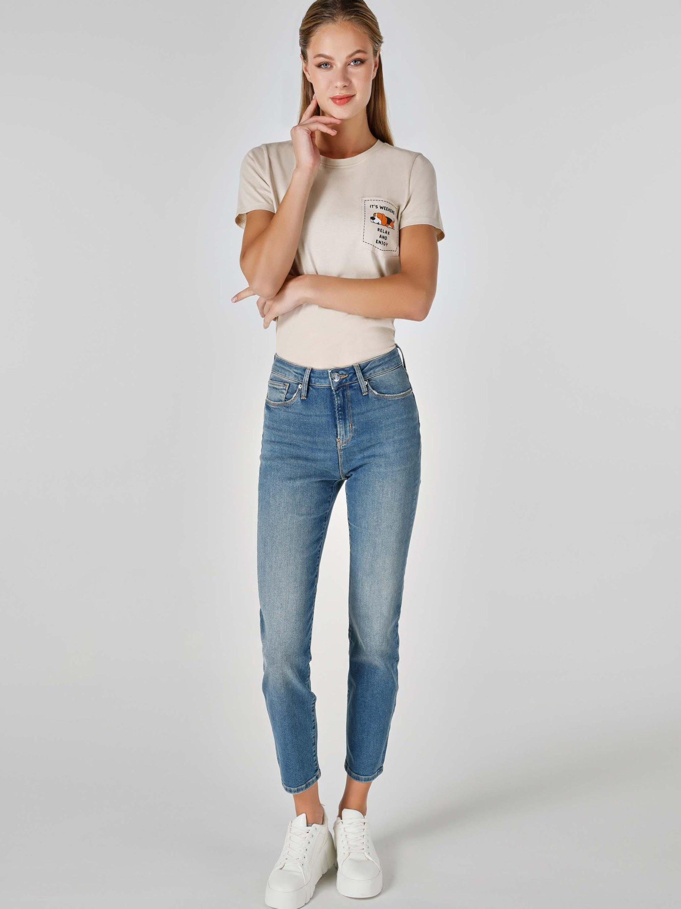 Скинни джинсы Colin’s модель CL1064400_Q1.V1_DN42753 Фото