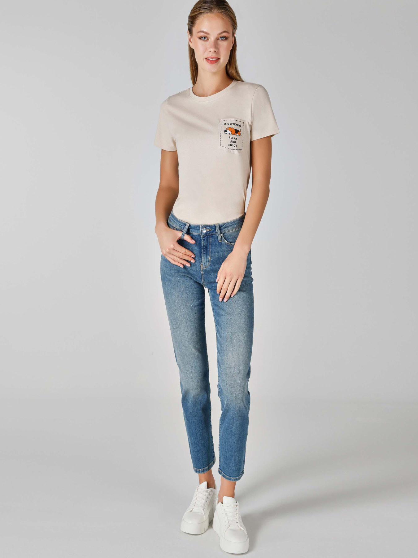 Скіні джинси Colin’s модель CL1064400_Q1.V1_DN42753 Фото