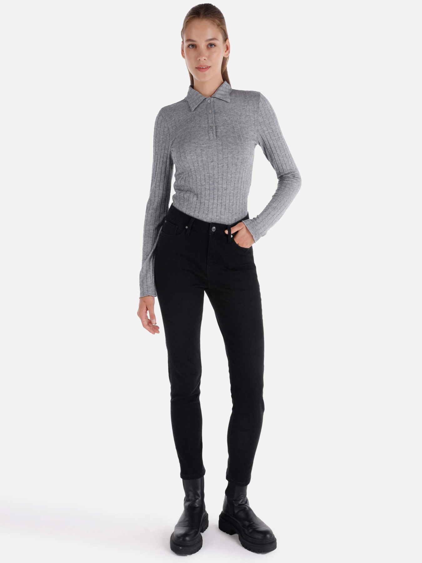 Скинни джинсы Colin’s модель CL1065302_Q1.V2_DN42839 Фото