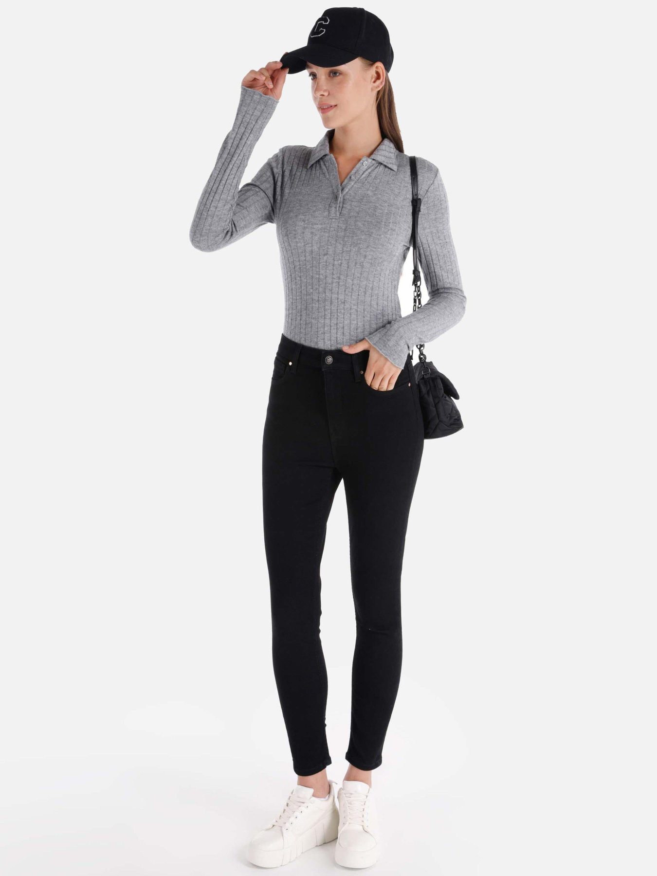 Скинни джинсы Colin’s модель CL1066483_Q1.V1_DN08349 Фото