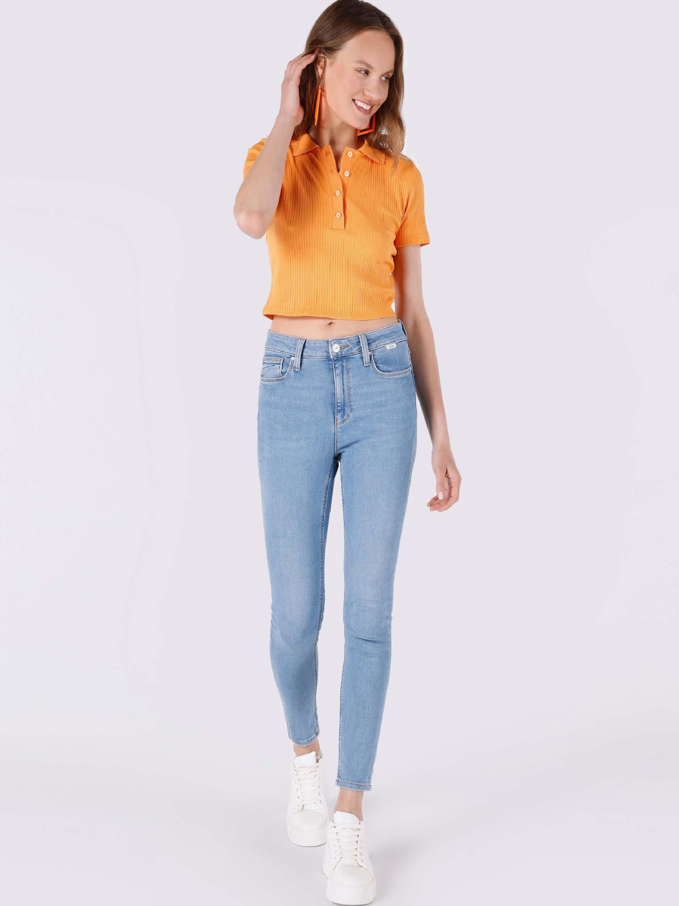 Скинни джинсы Colin’s модель CL1064313_Q1.V1_DN42660 Фото