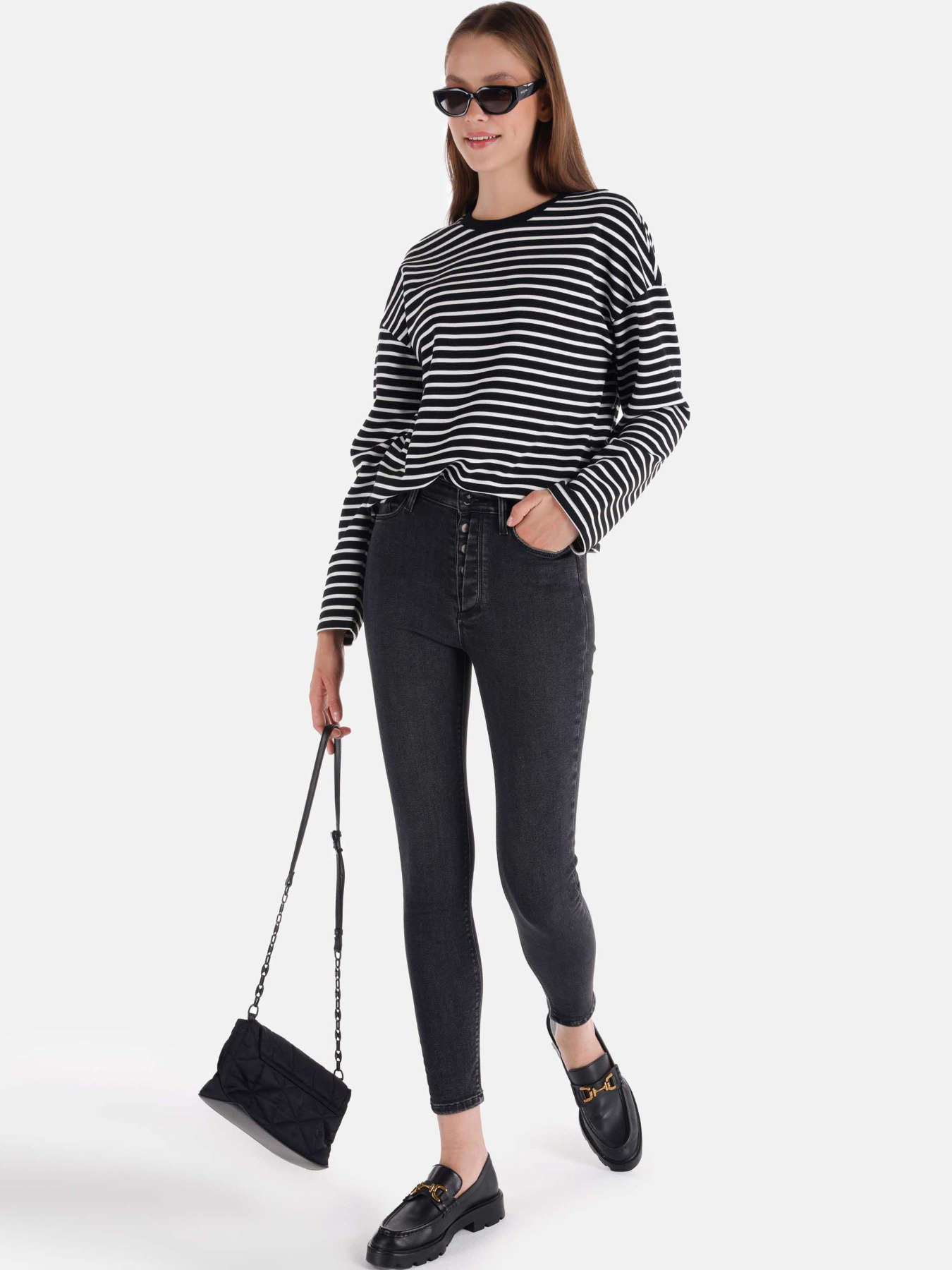 Скинни джинсы Colin’s модель CL1066386_Q1.V1_DN40933 Фото