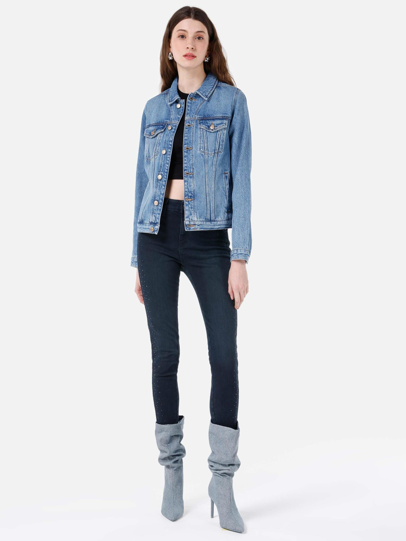 Скинни джинсы Colin’s модель CL1067172_Q1.V1_DN04048 Фото