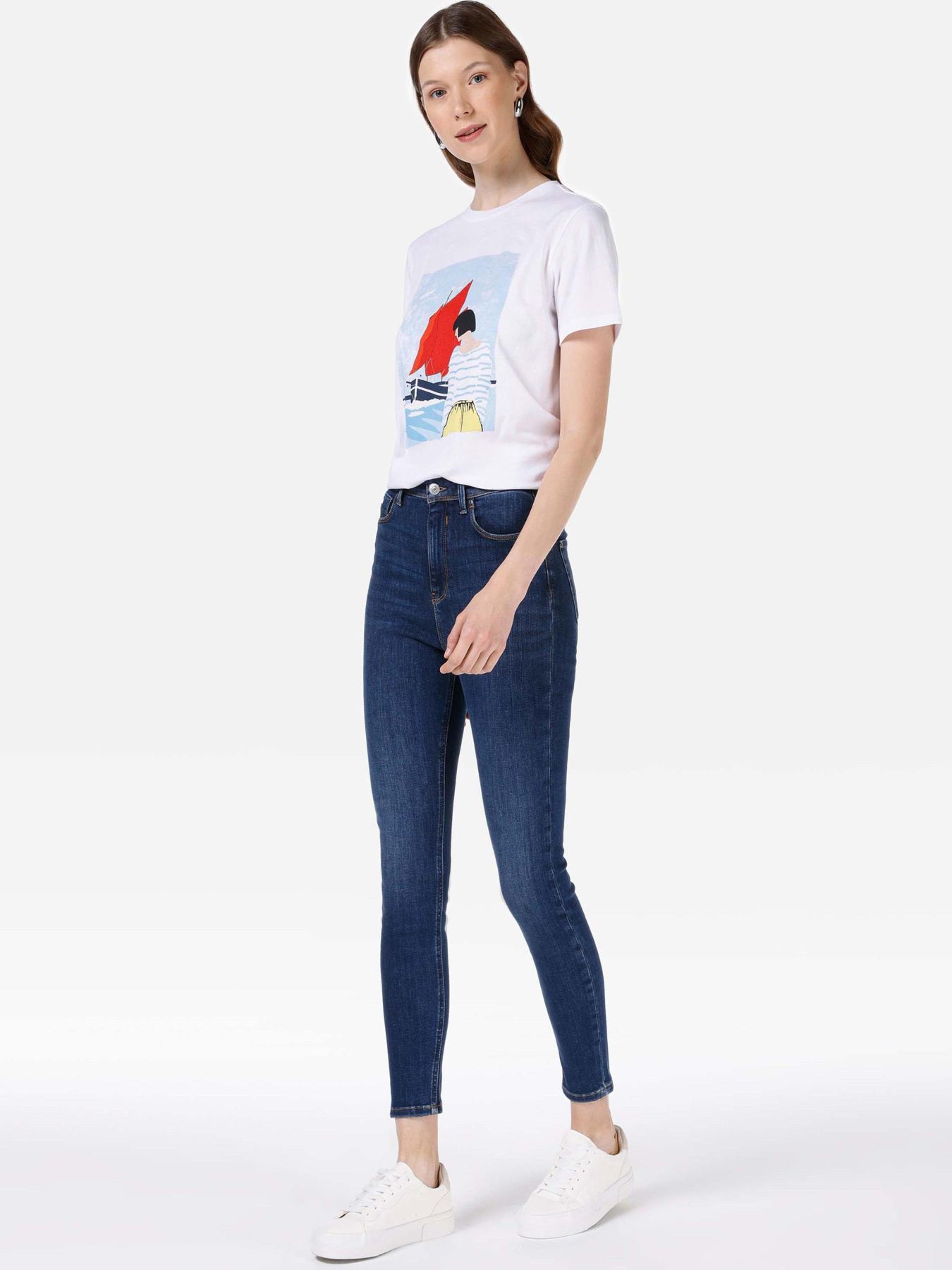 Скинни джинсы Colin’s модель CL1067176_Q1.V1_DN43068 Фото