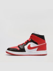 Кросівки Jordan 1 Mid Bred Toe модель BQ6472-079 Фото