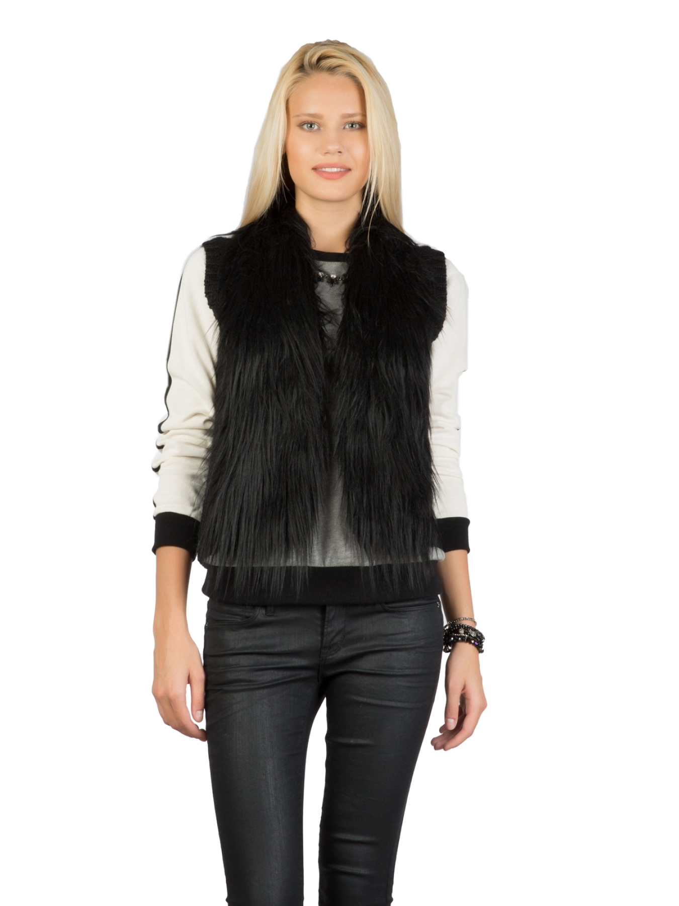 Кофты и свитера Colin’s модель CL1017910_q1.v1_BLK Фото