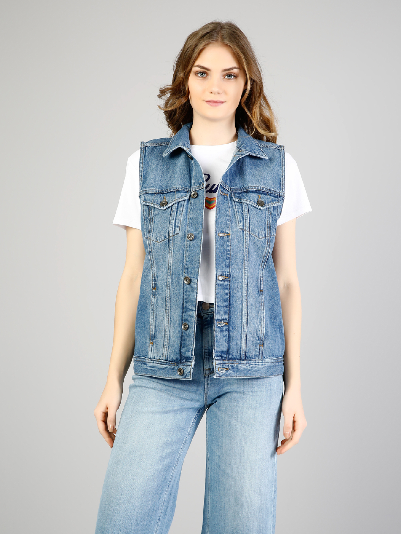 Худи и свитшоты Colin’s модель CL1036440_q1.v1_DN01910 Фото