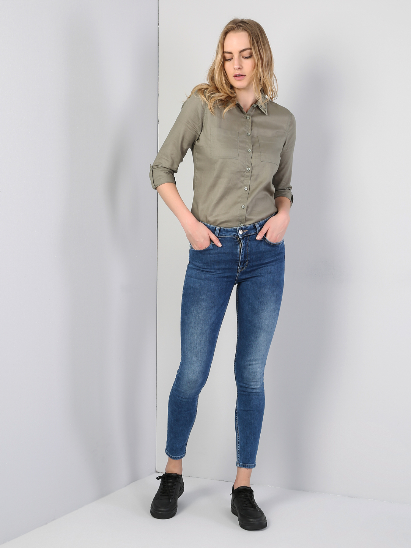 Скинни джинсы Colin’s модель CL1040356_q1.v1_DN07088 Фото