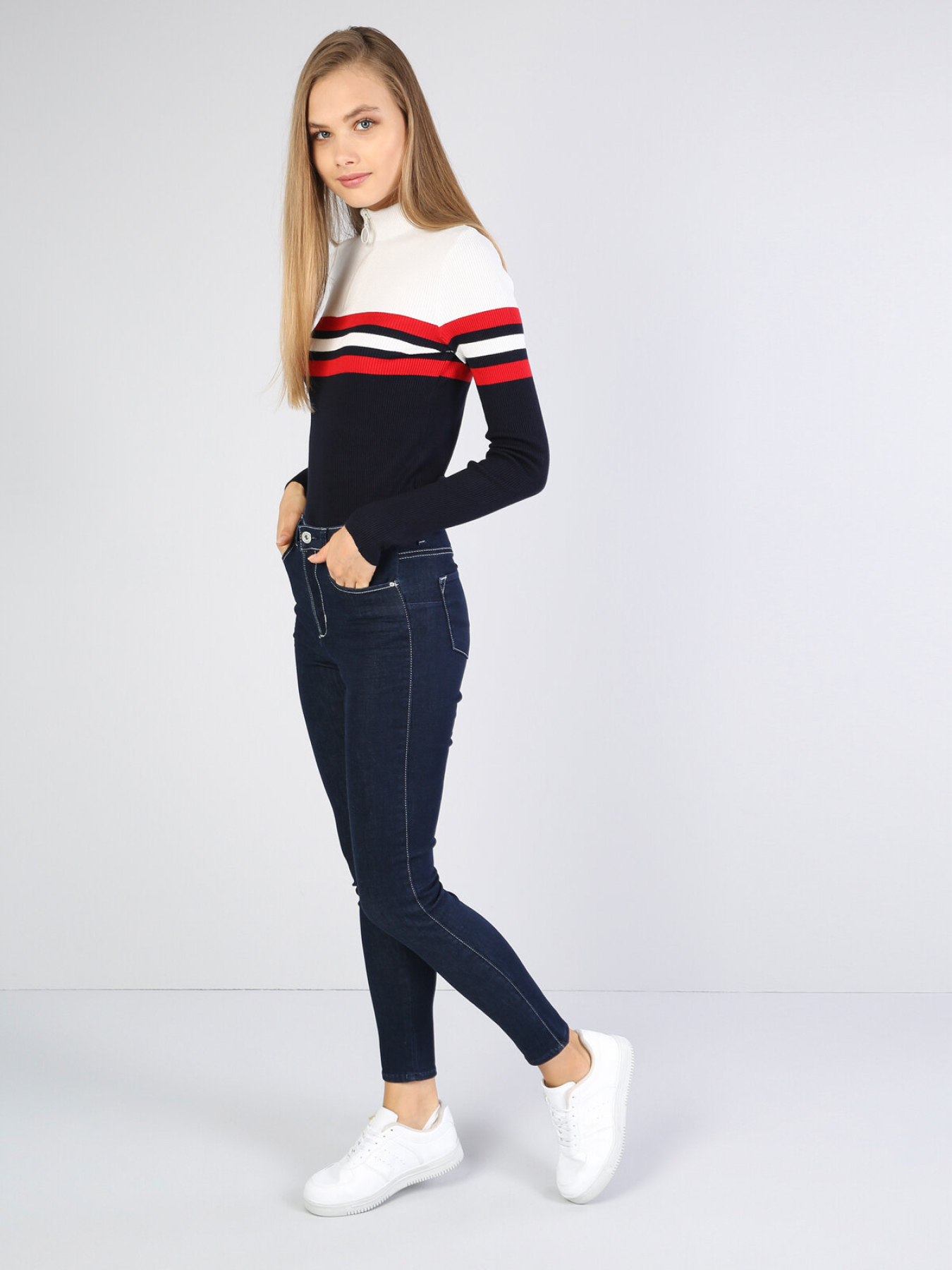 Скинни джинсы Colin’s модель CL1041208_Q1.V1_DN40047 Фото