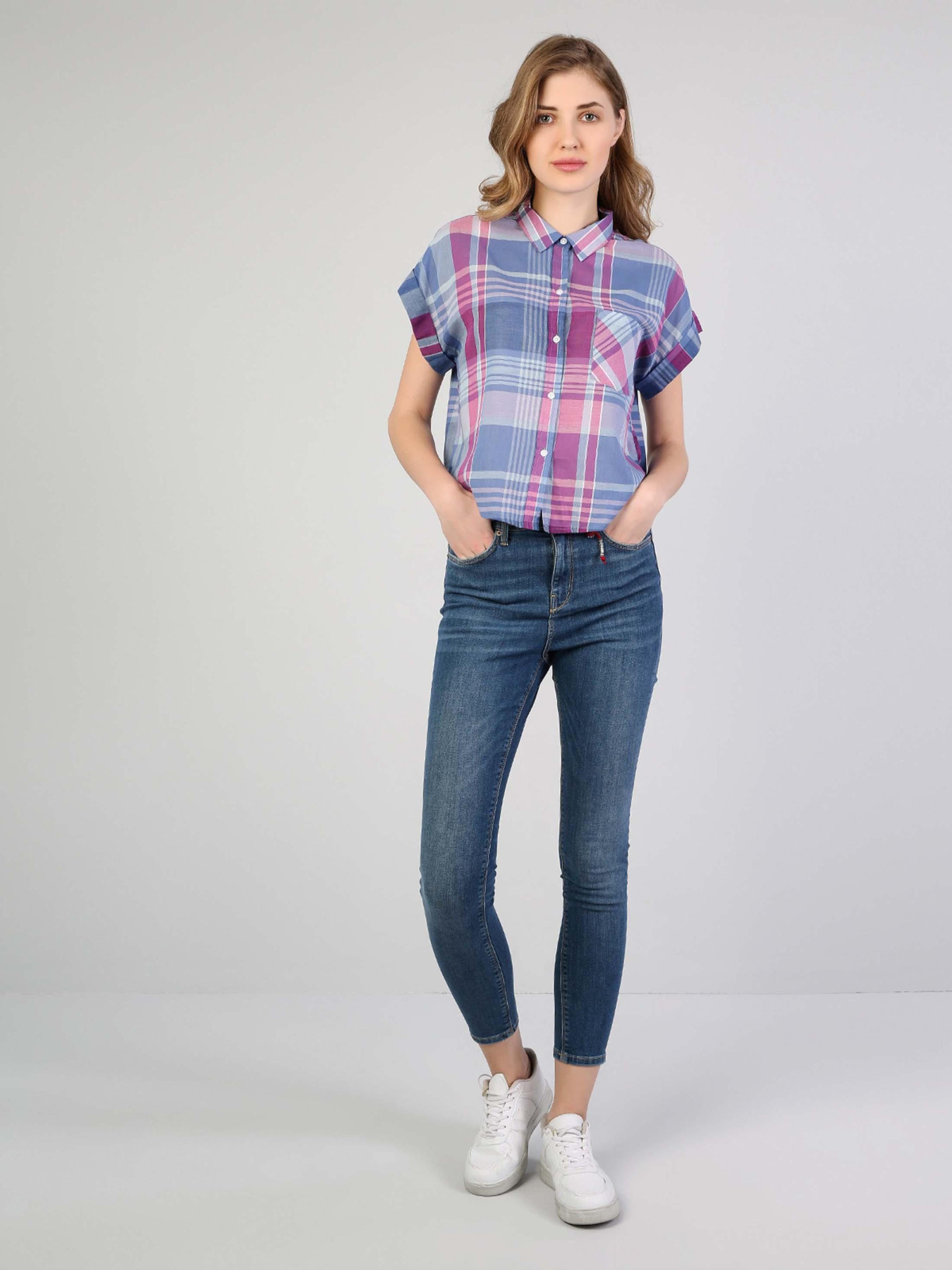 Скинни джинсы Colin’s модель CL1043906_Q1.V1_DN40069 Фото