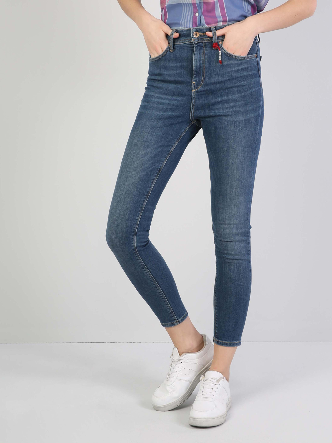 Скинни джинсы Colin’s модель CL1043906_Q1.V1_DN40069 Фото
