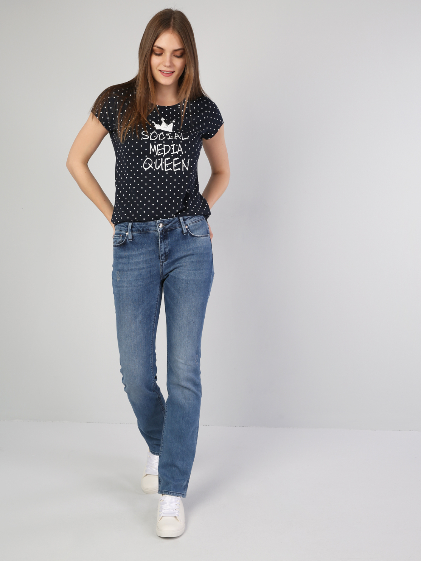 Прямые джинсы Colin’s модель CL1043835_Q1.V1_DN02108 Фото