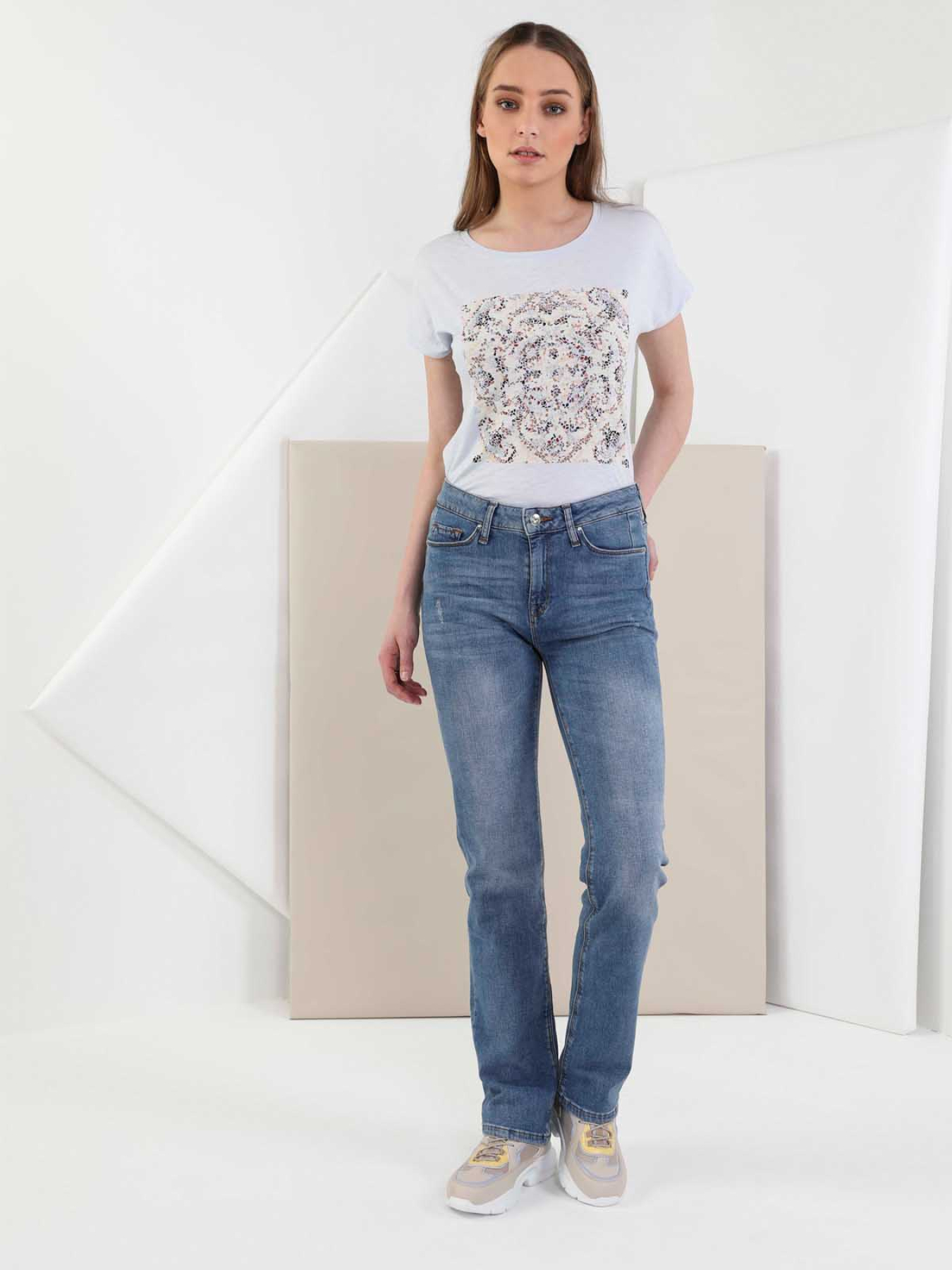 Прямые джинсы Colin’s модель CL1049669_Q1.V1_DN01231 Фото