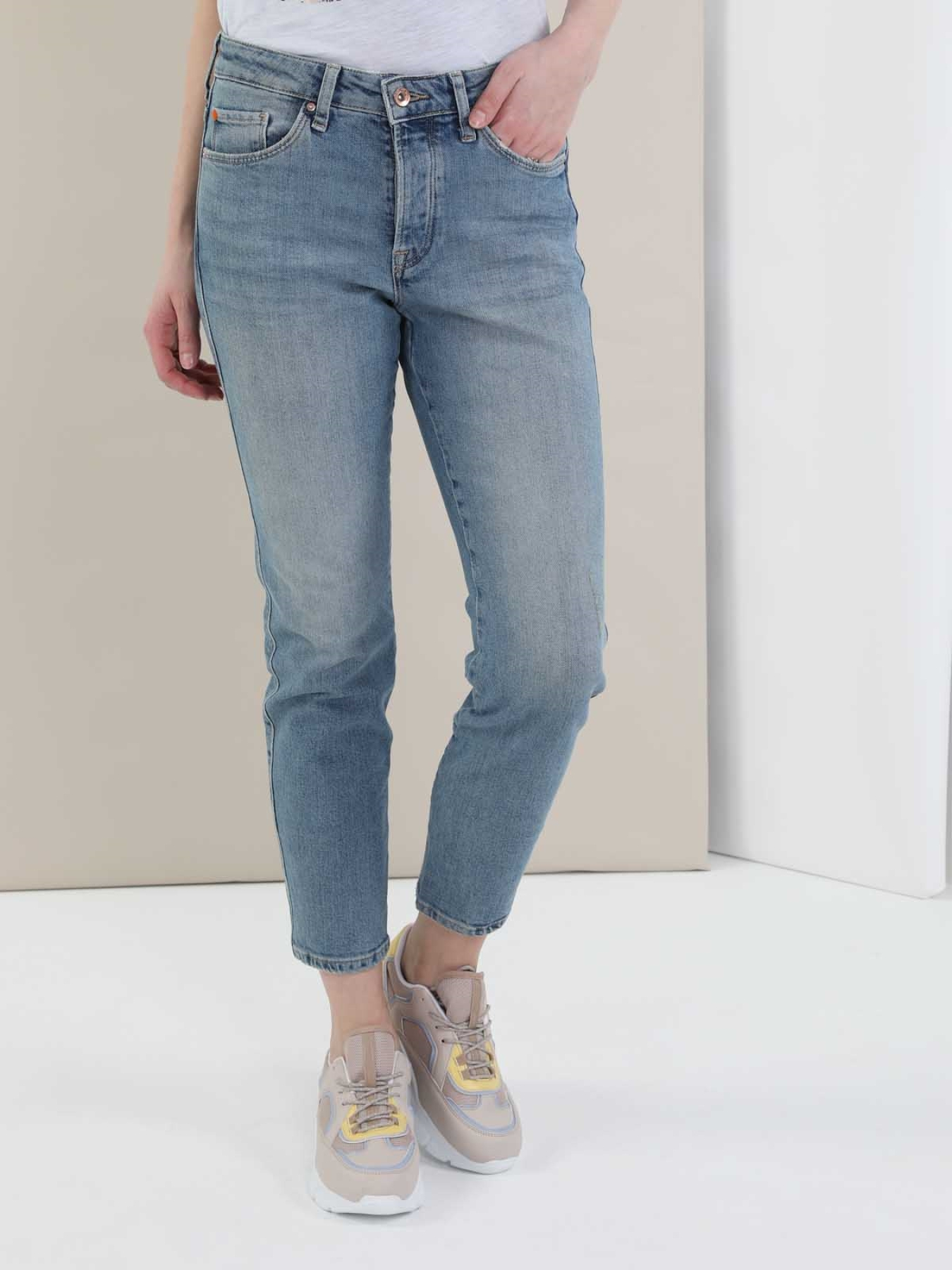 Скинни джинсы Colin’s модель CL1049671_Q1.V1_DN40998 Фото