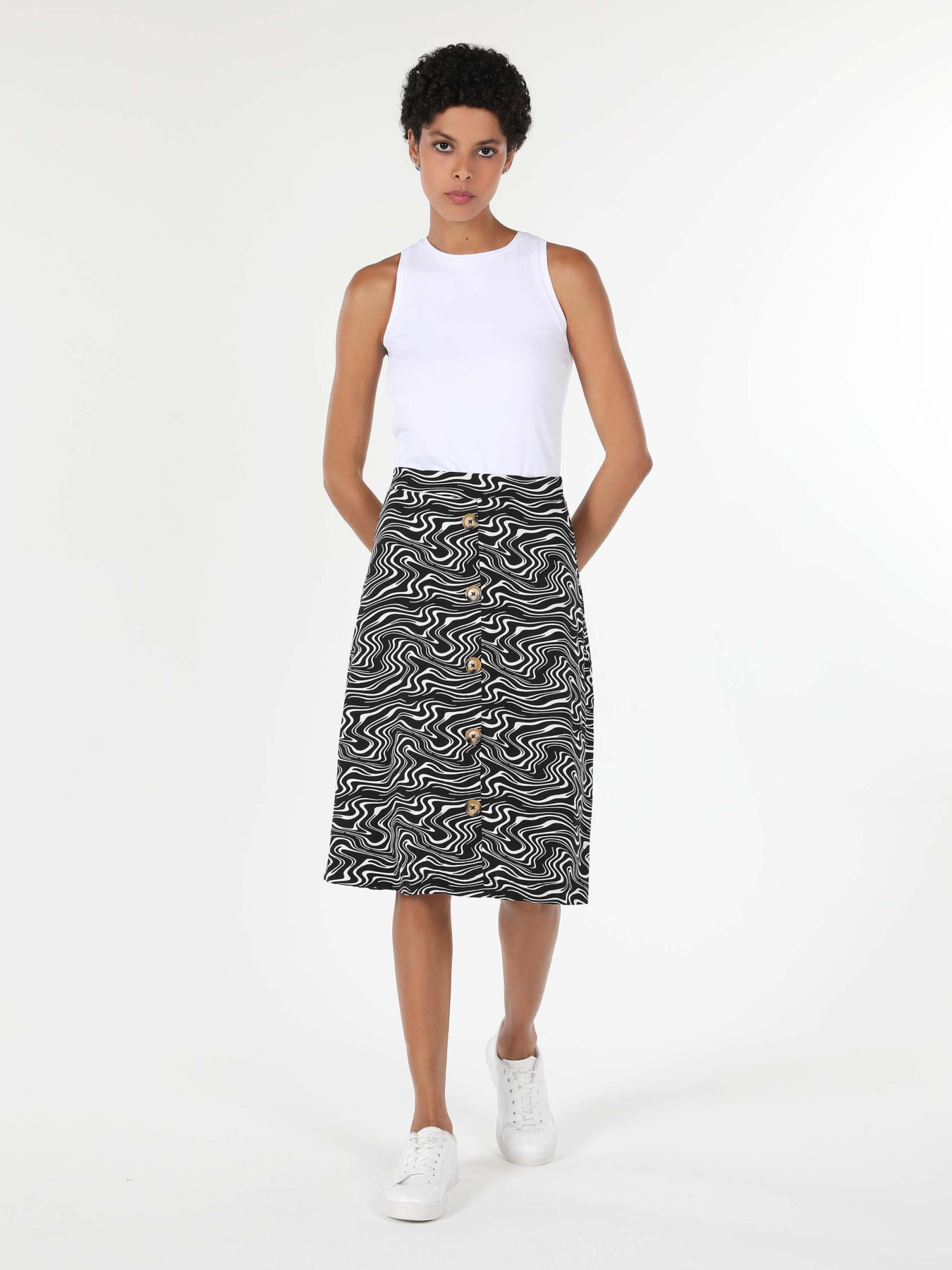 Юбки Colin’s модель CL1049519_Q1.V1_BLK Фото