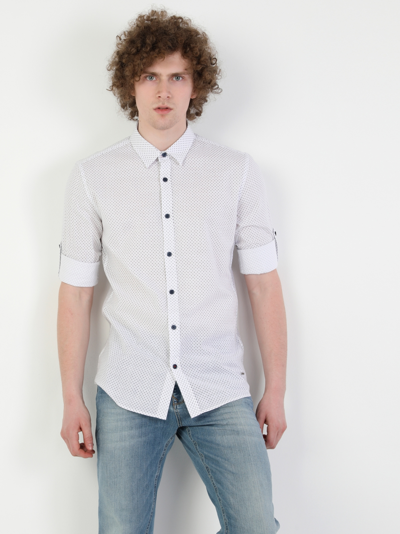 Рубашки Colin’s модель CL1049276_Q1.V1_WHT Фото